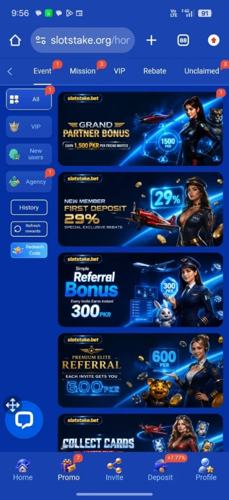 SlotStake Game bonus image